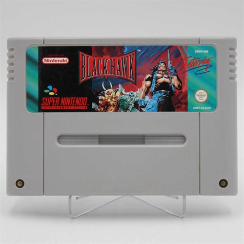 Blackhawk - SNES - Cartridge - (EUR) (B Grade) (Genbrug)